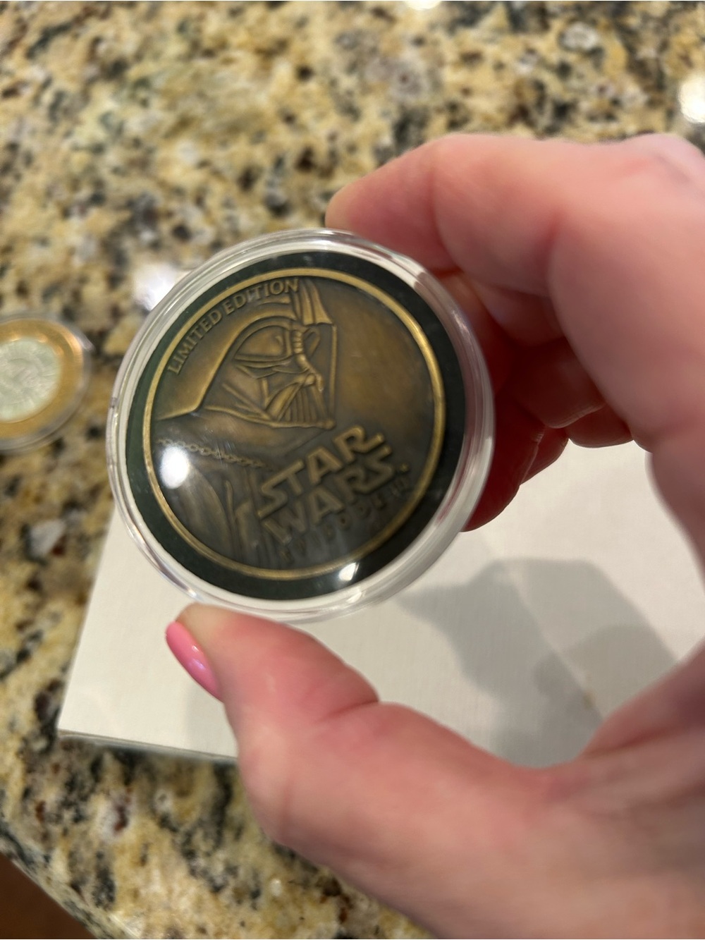 Star Wars Darth Vader Bronze-Tone Commemorative Coin - 2005 Limited Addition